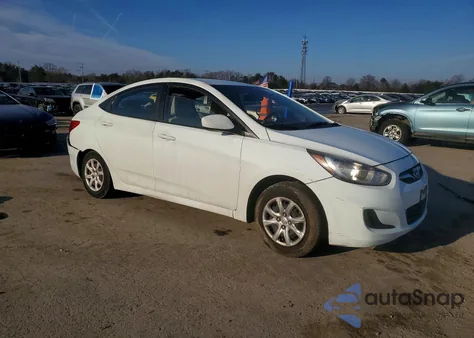 2012 Hyundai Accent Gls z USA, uszkodzony, nr VIN KMHCT4AE7CU137872